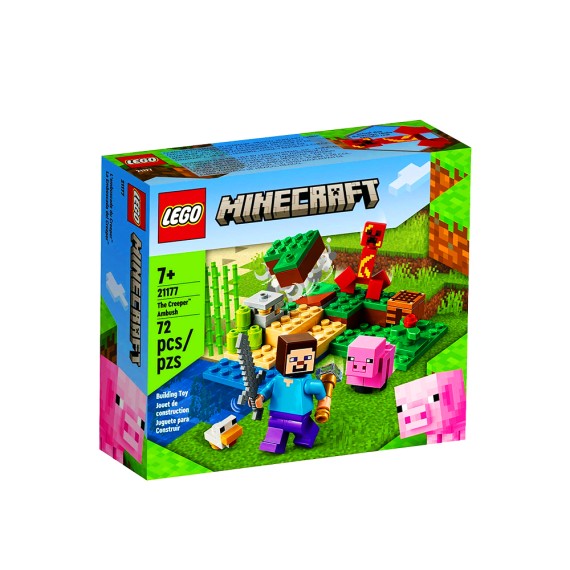 LEGO Minecraft The Creeper Ambush (7+ ετών) LEGO The Game Rules
